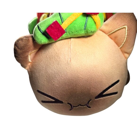 Catface Plush Taco Cat Stuffed Animal By Warren James toy hamburger whimsical - Picture 3 of 8